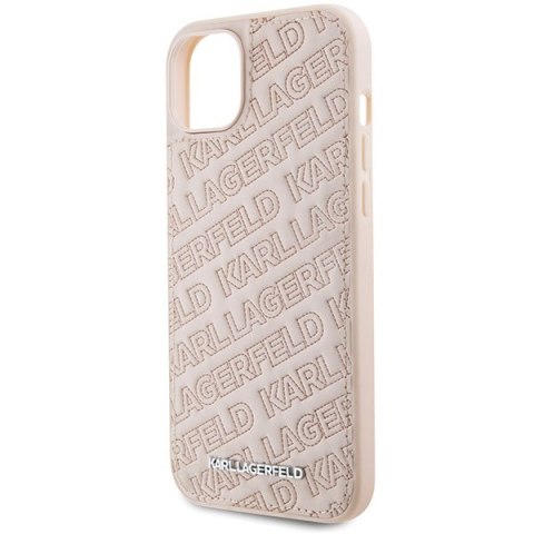 Karl Lagerfeld nakładka do iPhone 15 Plus 6,7" różowa KLHCP15MPQKPMP HC QUILTED K PATTERN Karl Lagerfeld nakładka do iPhone 15 Plus 6,7" różowa KLHCP15MPQKPMP HC QUILTED K PATTERN