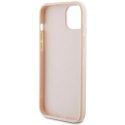 Karl Lagerfeld nakładka do iPhone 15 Plus 6,7" różowa KLHCP15MPQKPMP HC QUILTED K PATTERN