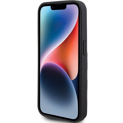 Karl Lagerfeld nakładka do iPhone 15 Pro 6,1" KLHCP15LSAKCNSCK czarna hardcase Saffiano Cardslots and Stand Monogram Choupette Karl Lagerfeld nakładka do iPhone 15 Pro 6,1" KLHCP15LSAKCNSCK czarna hardcase Saffiano Cardslots and Stand Monogram Choupette