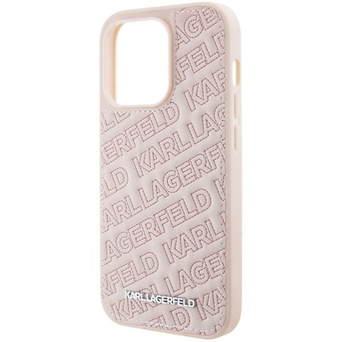 Karl Lagerfeld nakładka do iPhone 15 Pro Max 6,7" KLHCP15XPQKPMP różowa HC QUILTED K PATTERN Karl Lagerfeld nakładka do iPhone 15 Pro Max 6,7" KLHCP15XPQKPMP różowa HC QUILTED K PATTERN