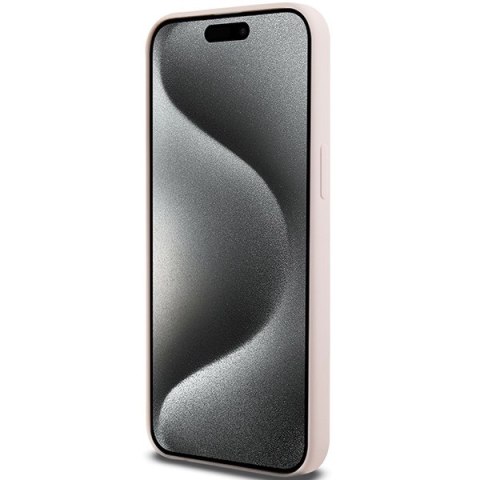 Karl Lagerfeld nakładka do iPhone 15 Pro Max 6,7" KLHCP15XSKSBMCP różowa HC SILICONE KARL SCRIPT LOGO Karl Lagerfeld nakładka do iPhone 15 Pro Max 6,7" KLHCP15XSKSBMCP różowa HC SILICONE KARL SCRIPT LOGO