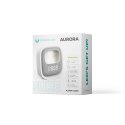Budzik z nocnym króliczkiem LED PURE FNL-06 AURORA biały kwadratowy Forever Light