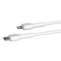 Devia kabel Kintone EC150 USB-C - Lightning 1,0 m 27W 3A biały zestaw 30 szt