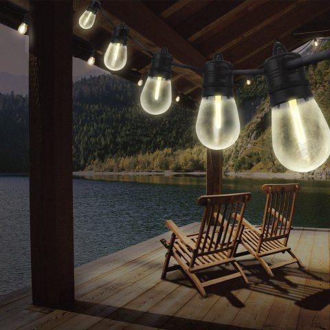 Forever Light Girlanda solarna LED SUNARI FLS-60 7,5m 10 żarówek IP44 Forever Light Girlanda solarna LED SUNARI FLS-60 7,5m 10 żarówek IP44
