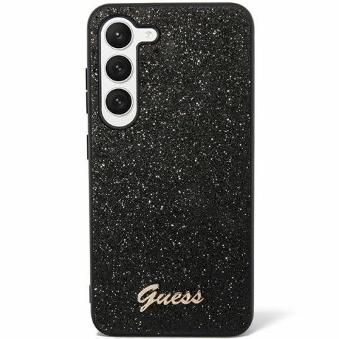 Guess nakładka do Samsung Galaxy S24 S921 GUHCS24SHGGSHK czarna hardcase Glitter Script Guess nakładka do Samsung Galaxy S24 S921 GUHCS24SHGGSHK czarna hardcase Glitter Script