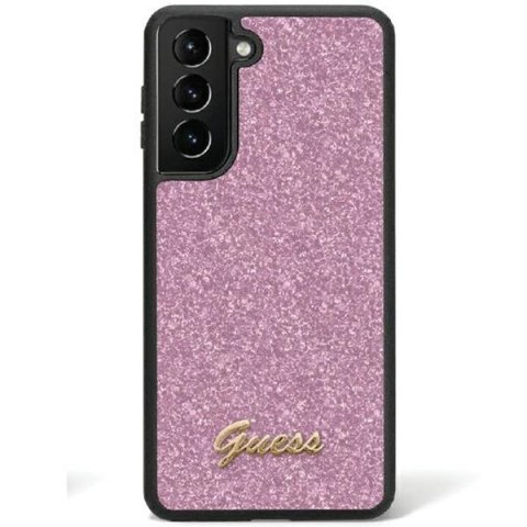 Guess nakładka do Samsung Galaxy S24 S921 GUHCS24SHGGSHU fioletowa hardcase Glitter Script Guess nakładka do Samsung Galaxy S24 S921 GUHCS24SHGGSHU fioletowa hardcase Glitter Script
