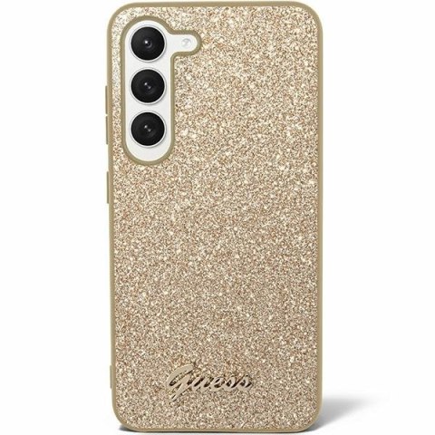 Guess nakładka do Samsung Galaxy S24 Ultra S928 GUHCS24LHGGSHD złota hardcase Glitter Script Guess nakładka do Samsung Galaxy S24 Ultra S928 GUHCS24LHGGSHD złota hardcase Glitter Script