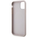 Guess nakładka do iPhone 11 GUHMN61G4GFRP różowa HC MAGSAFE PU 4G RING CLASSIC LOGO