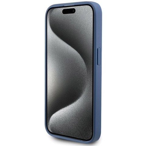 Guess nakładka do iPhone 14 Pro 6,1" GUHMP14LG4GFRB niebieska HC MAGSAFE PU 4G RING CLASSIC LOGO Guess nakładka do iPhone 14 Pro 6,1" GUHMP14LG4GFRB niebieska HC MAGSAFE PU 4G RING CLASSIC LOGO