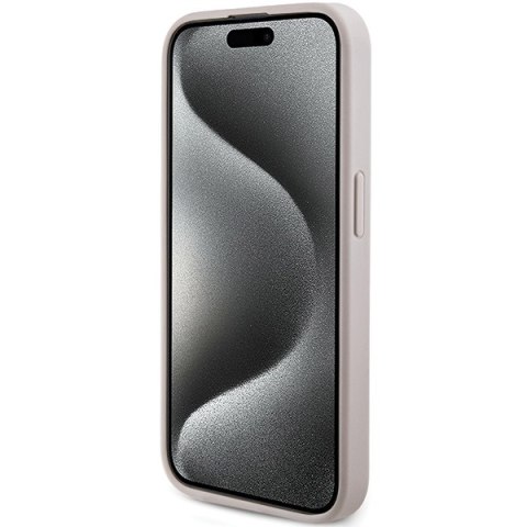 Guess nakładka do iPhone 15 Pro 6,1" GUHMP15LG4GFRP różowa HC MAGSAFE PU 4G RING CLASSIC LOGO Guess nakładka do iPhone 15 Pro 6,1" GUHMP15LG4GFRP różowa HC MAGSAFE PU 4G RING CLASSIC LOGO