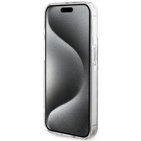 Guess nakładka do iPhone 15 Pro Max 6,7" GUHCP15XH4PSEGW brązowa HC IML 4G GOLD STRIPE Guess nakładka do iPhone 15 Pro Max 6,7" GUHCP15XH4PSEGW brązowa HC IML 4G GOLD STRIPE