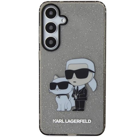 Karl Lagerfeld nakładka do Samsung Galaxy S24 Plus KLHCS24MHNKCTGK czarna HC IML GLIT NFT K&C Karl Lagerfeld nakładka do Samsung Galaxy S24 Plus KLHCS24MHNKCTGK czarna HC IML GLIT NFT K&C
