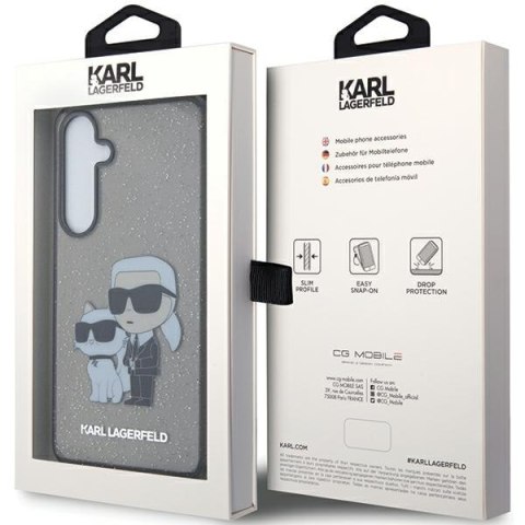 Karl Lagerfeld nakładka do Samsung Galaxy S24 Plus KLHCS24MHNKCTGK czarna HC IML GLIT NFT K&C Karl Lagerfeld nakładka do Samsung Galaxy S24 Plus KLHCS24MHNKCTGK czarna HC IML GLIT NFT K&C
