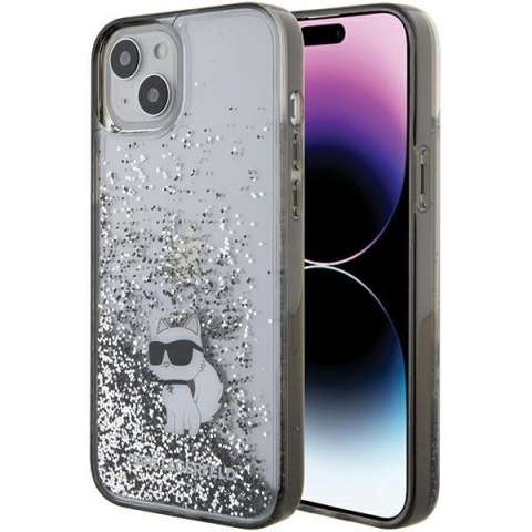 Karl Lagerfeld nakładka do iPhone 15 Plus 6,7" KLHCP15MLKCNSK transparentna HC LIQ. GLITTER C Karl Lagerfeld nakładka do iPhone 15 Plus 6,7" KLHCP15MLKCNSK transparentna HC LIQ. GLITTER C