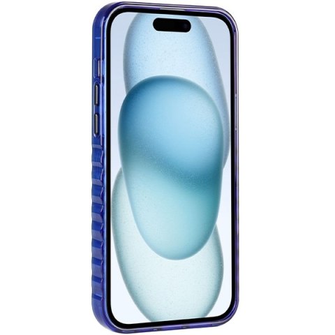 Audi nakładka do iPhone 15 Plus 6,7" niebieska IML Big Logo MagSafe Case Audi nakładka do iPhone 15 Plus 6,7" niebieska IML Big Logo MagSafe Case