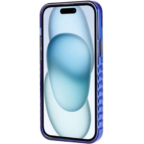 Audi nakładka do iPhone 15 Plus 6,7" niebieska IML Big Logo MagSafe Case Audi nakładka do iPhone 15 Plus 6,7" niebieska IML Big Logo MagSafe Case