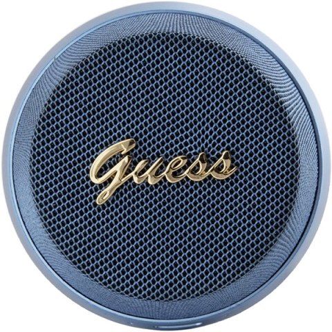 Guess głośnik Bluetooth GUWSC3ALSMB STAND MAGNETIC SCRIPT METAL niebieski Guess głośnik Bluetooth GUWSC3ALSMB STAND MAGNETIC SCRIPT METAL niebieski