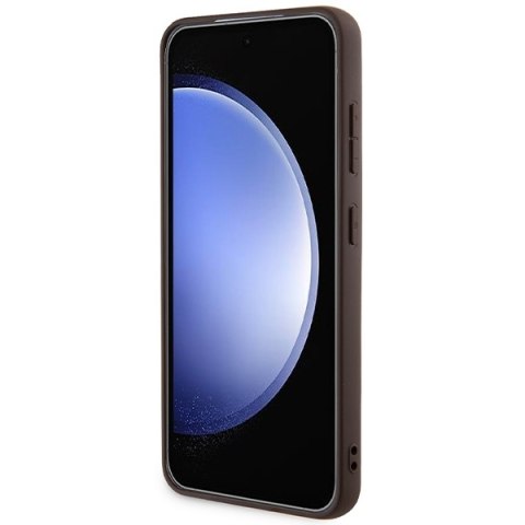Guess nakładka do Samsung Galaxy S24 GUHMS24SG4GFRW brązowa HC MAGSAFE PU 4G RING CLASSIC LOGO Guess nakładka do Samsung Galaxy S24 GUHMS24SG4GFRW brązowa HC MAGSAFE PU 4G RING CLASSIC LOGO