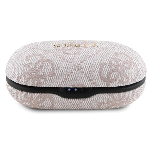 Guess słuchawki Bluetooth GUTWSP4EGP TWS ENC 4G PU METAL LOGO różowe Guess słuchawki Bluetooth GUTWSP4EGP TWS ENC 4G PU METAL LOGO różowe