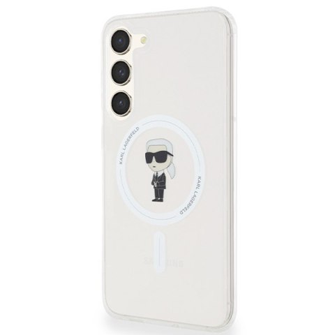 Karl Lagerfeld nakładka do Samsung Galaxy S23+ KLHMS23MHFCKNOT transparentna HC MAGSAFE IML IKONIK Karl Lagerfeld nakładka do Samsung Galaxy S23+ KLHMS23MHFCKNOT transparentna HC MAGSAFE IML IKONIK