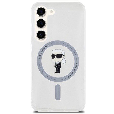Karl Lagerfeld nakładka do Samsung Galaxy S23 KLHMS23SHFCKNOT transparentna HC MAGSAFE IML IKONIK Karl Lagerfeld nakładka do Samsung Galaxy S23 KLHMS23SHFCKNOT transparentna HC MAGSAFE IML IKONIK