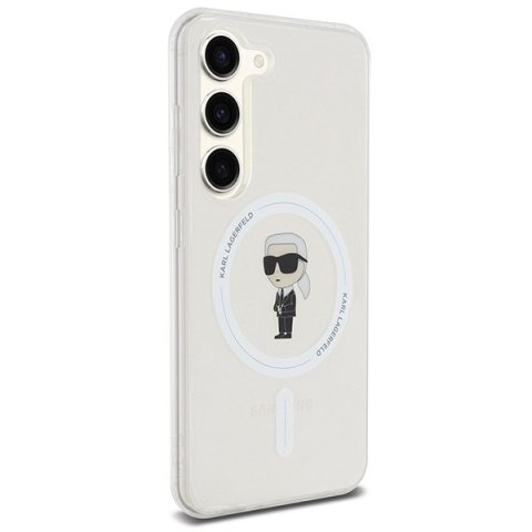 Karl Lagerfeld nakładka do Samsung Galaxy S23 KLHMS23SHFCKNOT transparentna HC MAGSAFE IML IKONIK Karl Lagerfeld nakładka do Samsung Galaxy S23 KLHMS23SHFCKNOT transparentna HC MAGSAFE IML IKONIK