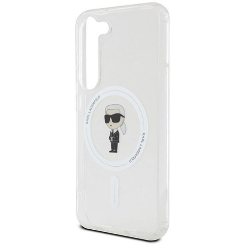 Karl Lagerfeld nakładka do Samsung Galaxy S23 KLHMS23SHFCKNOT transparentna HC MAGSAFE IML IKONIK Karl Lagerfeld nakładka do Samsung Galaxy S23 KLHMS23SHFCKNOT transparentna HC MAGSAFE IML IKONIK