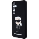 Karl Lagerfeld nakładka do Samsung Galaxy S24 KLHCS24SSNIKBCK czarna HC SILICONE NFT IKONIK