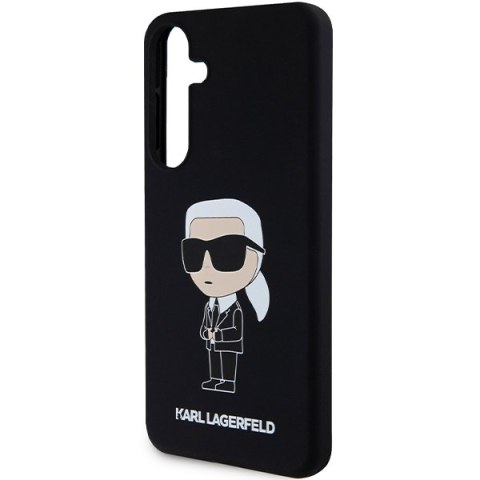 Karl Lagerfeld nakładka do Samsung Galaxy S24 KLHCS24SSNIKBCK czarna HC SILICONE NFT IKONIK Karl Lagerfeld nakładka do Samsung Galaxy S24 KLHCS24SSNIKBCK czarna HC SILICONE NFT IKONIK