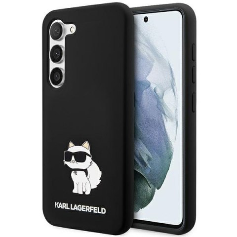 Karl Lagerfeld nakładka do Samsung Galaxy S24 Plus KLHCS24MSNCHBCK czarna HC SILICONE NFT CHOUPETTE Karl Lagerfeld nakładka do Samsung Galaxy S24 Plus KLHCS24MSNCHBCK czarna HC SILICONE NFT CHOUPETTE