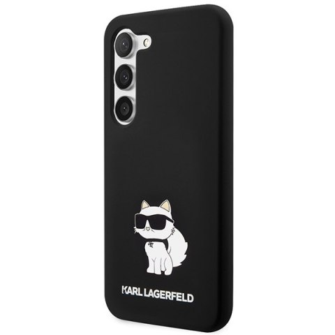 Karl Lagerfeld nakładka do Samsung Galaxy S24 Plus KLHCS24MSNCHBCK czarna HC SILICONE NFT CHOUPETTE Karl Lagerfeld nakładka do Samsung Galaxy S24 Plus KLHCS24MSNCHBCK czarna HC SILICONE NFT CHOUPETTE