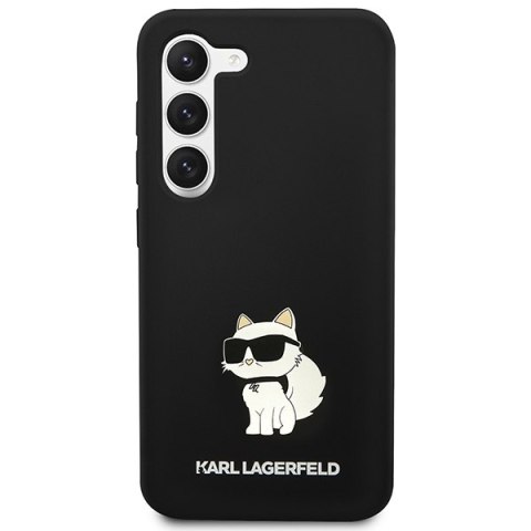 Karl Lagerfeld nakładka do Samsung Galaxy S24 Plus KLHCS24MSNCHBCK czarna HC SILICONE NFT CHOUPETTE Karl Lagerfeld nakładka do Samsung Galaxy S24 Plus KLHCS24MSNCHBCK czarna HC SILICONE NFT CHOUPETTE
