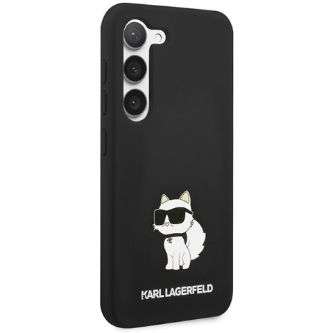 Karl Lagerfeld nakładka do Samsung Galaxy S24 Plus KLHCS24MSNCHBCK czarna HC SILICONE NFT CHOUPETTE Karl Lagerfeld nakładka do Samsung Galaxy S24 Plus KLHCS24MSNCHBCK czarna HC SILICONE NFT CHOUPETTE