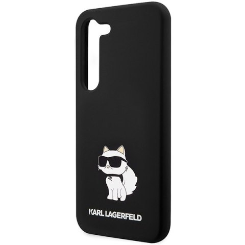 Karl Lagerfeld nakładka do Samsung Galaxy S24 Plus KLHCS24MSNCHBCK czarna HC SILICONE NFT CHOUPETTE Karl Lagerfeld nakładka do Samsung Galaxy S24 Plus KLHCS24MSNCHBCK czarna HC SILICONE NFT CHOUPETTE