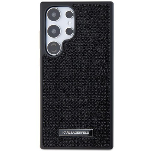 Karl Lagerfeld nakładka do Samsung Galaxy S24 Ultra KLHCS24LHDSPRK czarna HC RHINESTONE LOGO METAL PLATE Karl Lagerfeld nakładka do Samsung Galaxy S24 Ultra KLHCS24LHDSPRK czarna HC RHINESTONE LOGO METAL PLATE