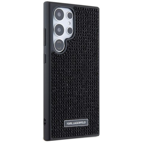 Karl Lagerfeld nakładka do Samsung Galaxy S24 Ultra KLHCS24LHDSPRK czarna HC RHINESTONE LOGO METAL PLATE Karl Lagerfeld nakładka do Samsung Galaxy S24 Ultra KLHCS24LHDSPRK czarna HC RHINESTONE LOGO METAL PLATE