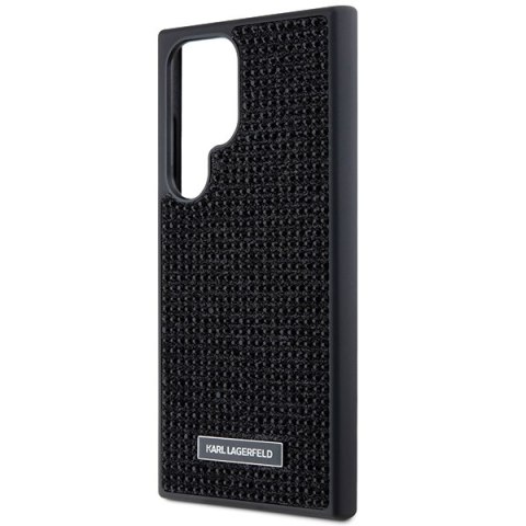 Karl Lagerfeld nakładka do Samsung Galaxy S24 Ultra KLHCS24LHDSPRK czarna HC RHINESTONE LOGO METAL PLATE Karl Lagerfeld nakładka do Samsung Galaxy S24 Ultra KLHCS24LHDSPRK czarna HC RHINESTONE LOGO METAL PLATE