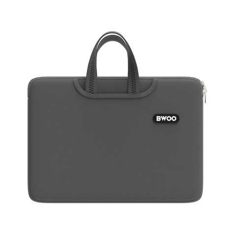 BWOO neoprenowa torba na laptopa z uchwytem 15" szara BWOO neoprenowa torba na laptopa z uchwytem 15" szara