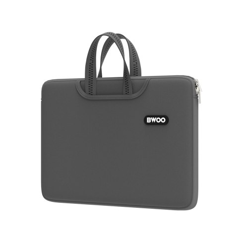 BWOO neoprenowa torba na laptopa z uchwytem 15" szara BWOO neoprenowa torba na laptopa z uchwytem 15" szara