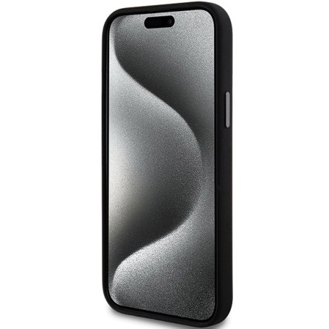 DKNY nakładka do iPhone 15 Plus 6,7" DKHCP15MSMCBSK czarna HC silicone w stack metal logo DKNY nakładka do iPhone 15 Plus 6,7" DKHCP15MSMCBSK czarna HC silicone w stack metal logo
