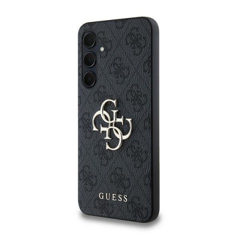 Guess nakładka do Samsung Galaxy A35 GUHCSA354GMGGR czarna HC PU big 4G metal logo Guess nakładka do Samsung Galaxy A35 GUHCSA354GMGGR czarna HC PU big 4G metal logo