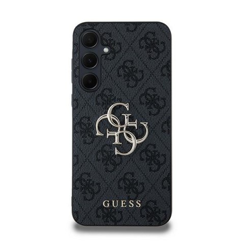 Guess nakładka do Samsung Galaxy A35 GUHCSA354GMGGR czarna HC PU big 4G metal logo Guess nakładka do Samsung Galaxy A35 GUHCSA354GMGGR czarna HC PU big 4G metal logo