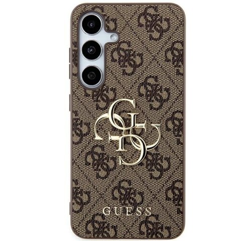 Guess nakładka do Samsung Galaxy A55 GUHCSA554GMGBR brązowa HC PU big 4G metal logo Guess nakładka do Samsung Galaxy A55 GUHCSA554GMGBR brązowa HC PU big 4G metal logo