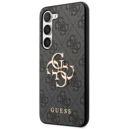 Guess nakładka do Samsung Galaxy A55 GUHCSA554GMGGR czarna HC PU big 4G metal logo
