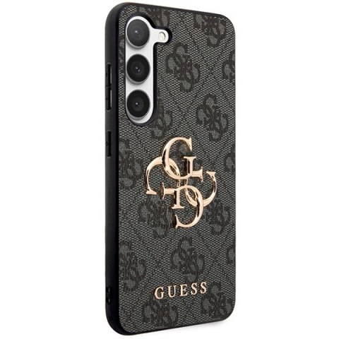 Guess nakładka do Samsung Galaxy A55 GUHCSA554GMGGR czarna HC PU big 4G metal logo Guess nakładka do Samsung Galaxy A55 GUHCSA554GMGGR czarna HC PU big 4G metal logo