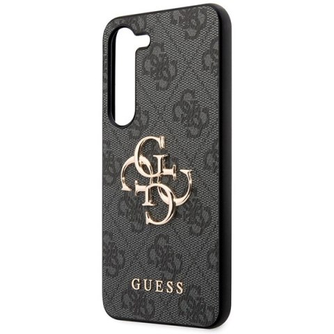 Guess nakładka do Samsung Galaxy A55 GUHCSA554GMGGR czarna HC PU big 4G metal logo Guess nakładka do Samsung Galaxy A55 GUHCSA554GMGGR czarna HC PU big 4G metal logo