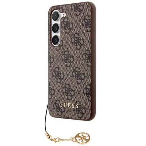 Guess nakładka do Samsung Galaxy A55 GUHCSA55GF4GBR brązowa HC PU 4G with charm Guess nakładka do Samsung Galaxy A55 GUHCSA55GF4GBR brązowa HC PU 4G with charm
