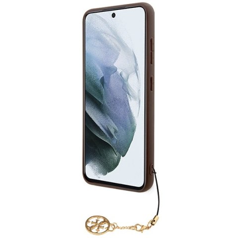 Guess nakładka do Samsung Galaxy A55 GUHCSA55GF4GBR brązowa HC PU 4G with charm Guess nakładka do Samsung Galaxy A55 GUHCSA55GF4GBR brązowa HC PU 4G with charm