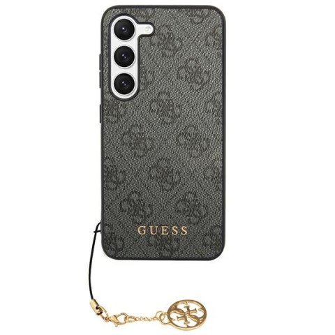 Guess nakładka do Samsung Galaxy A55 GUHCSA55GF4GGR czarna HC PU 4G with charm Guess nakładka do Samsung Galaxy A55 GUHCSA55GF4GGR czarna HC PU 4G with charm