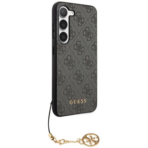 Guess nakładka do Samsung Galaxy A55 GUHCSA55GF4GGR czarna HC PU 4G with charm Guess nakładka do Samsung Galaxy A55 GUHCSA55GF4GGR czarna HC PU 4G with charm